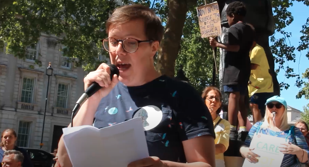 Video: Clare Solomons’ Speech, ASGSF Protest, 3rd May 2025
