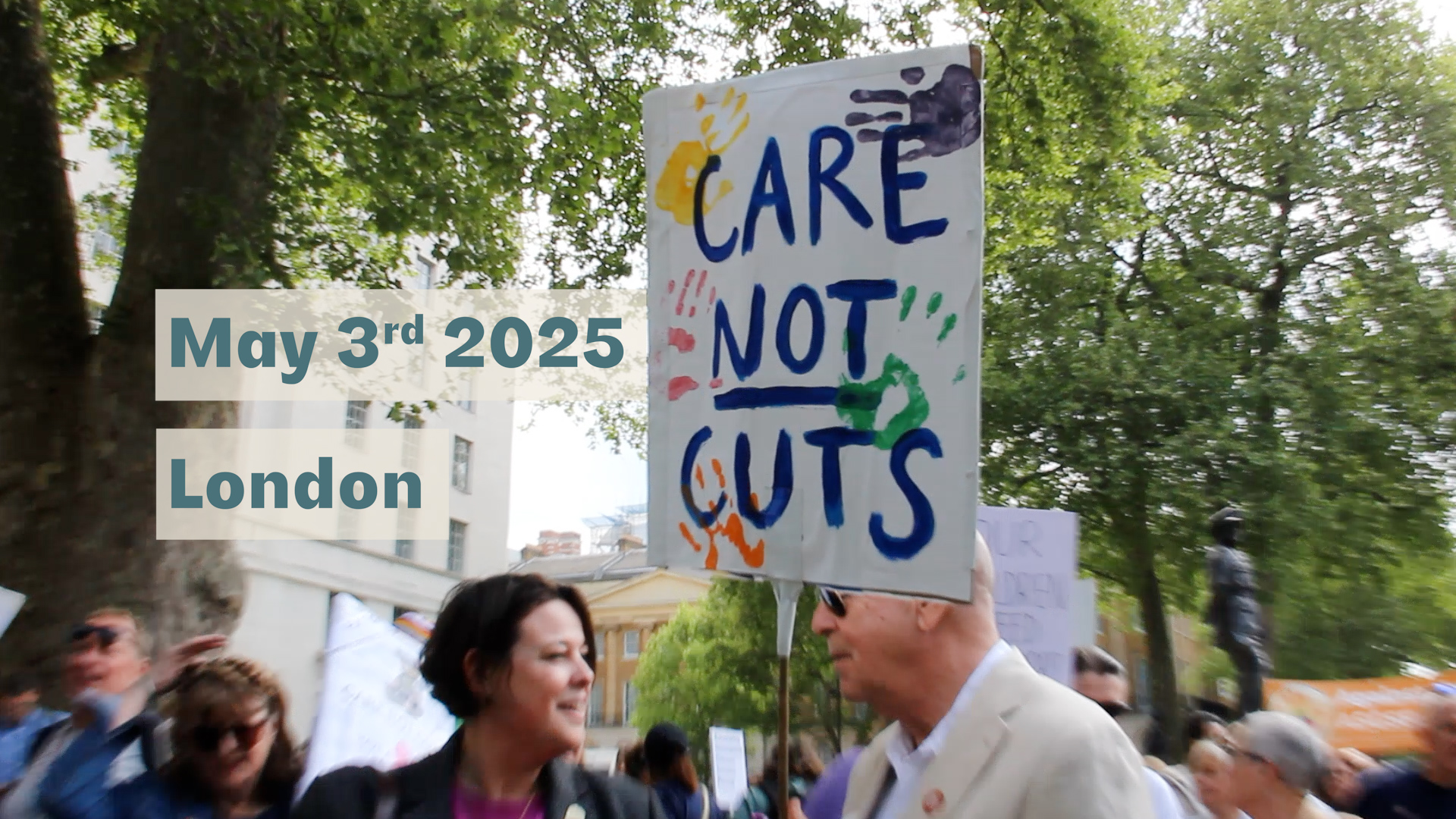 Video: Protest March, May 3rd 2025